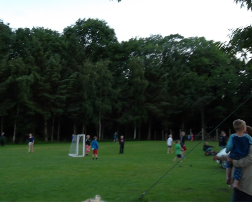 boldspil Asaa Camping i nordjylland